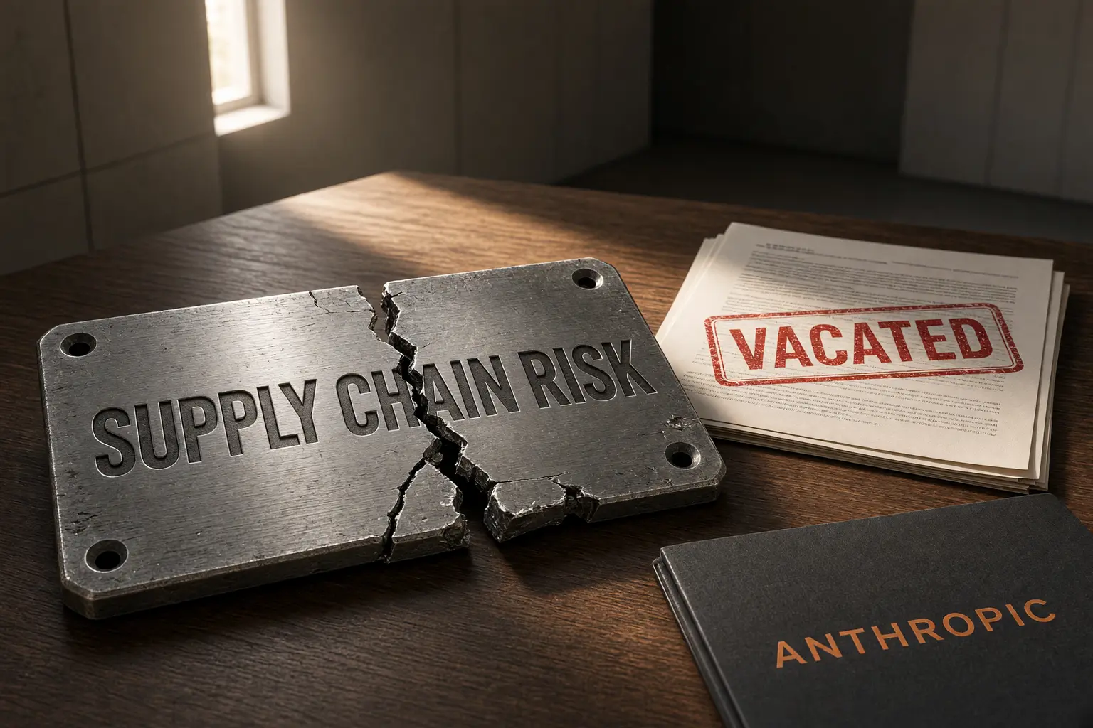 Anthropic Pentagon supply chain risk ruling vacated