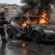 Russian jet drone strikes Kyiv warehouses and apartments