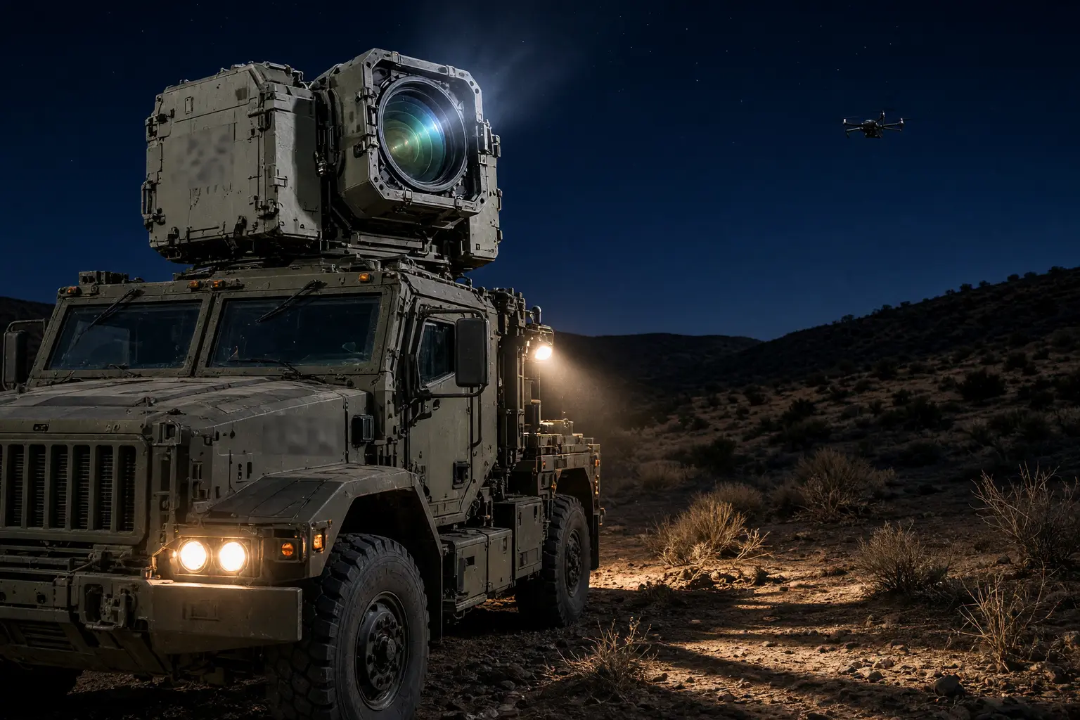 Army laser downs cartel drones near Texas border