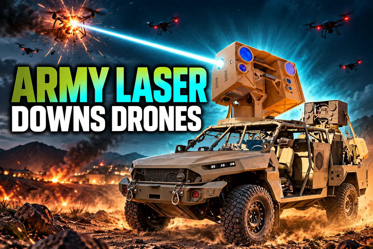 Army AMP-HEL laser downs cartel drones August