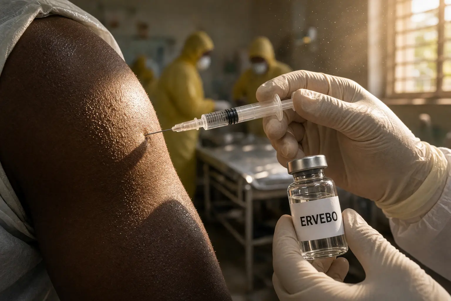Congo Ervebo vaccination against Bundibugyo Ebola outbreak