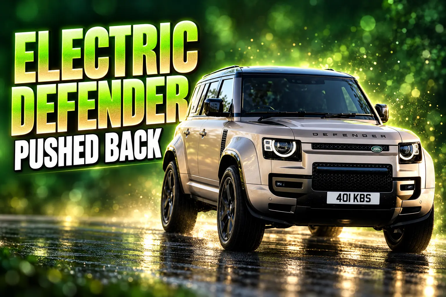 Land Rover electric Defender delayed to 2030s