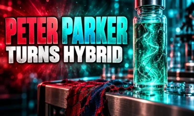Midnight Spider-Man Peter Parker Oscorp hybrid mutation