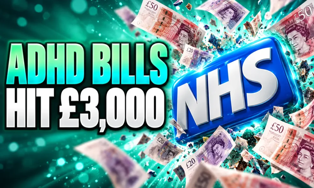 NHS ADHD bills hit £3000 Right to Choose