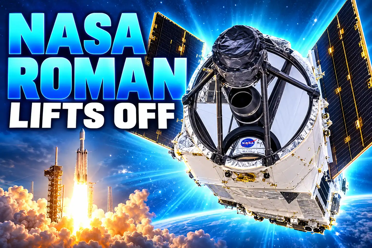 NASA Roman telescope Falcon Heavy launch L2