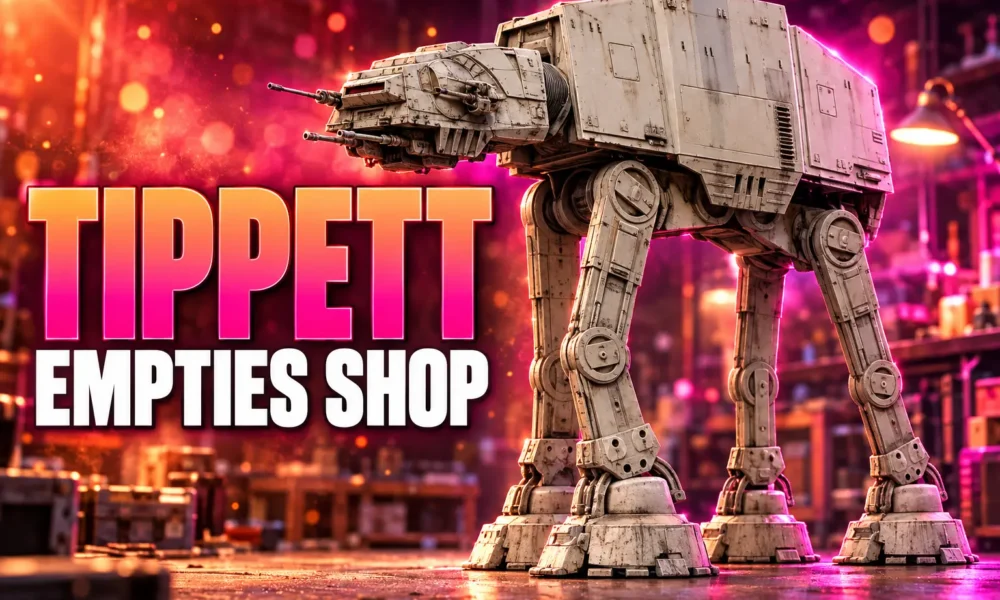 Phil Tippett sells Star Wars AT-AT workshop