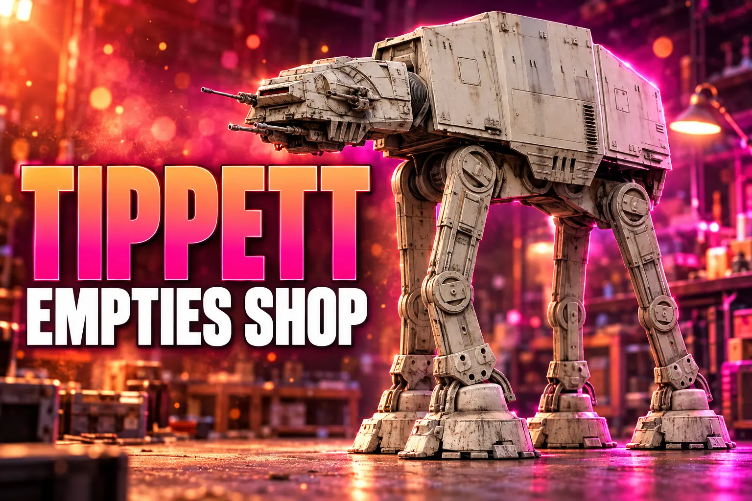 Phil Tippett sells Star Wars AT-AT workshop