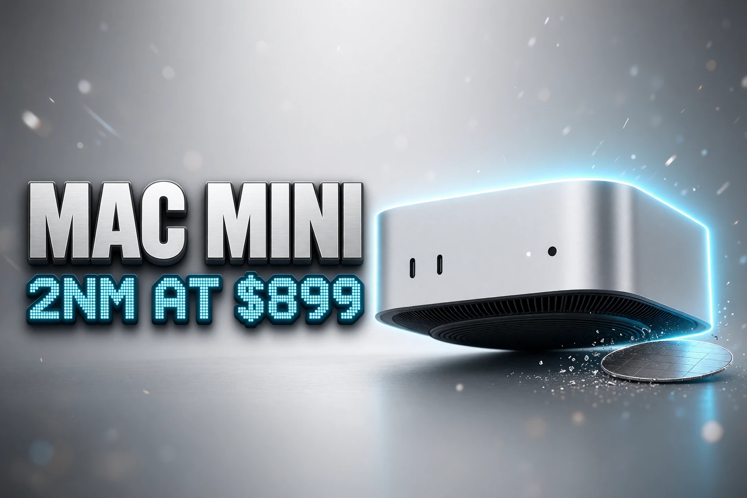 Apple Mac mini first 2nm chip $899 M6