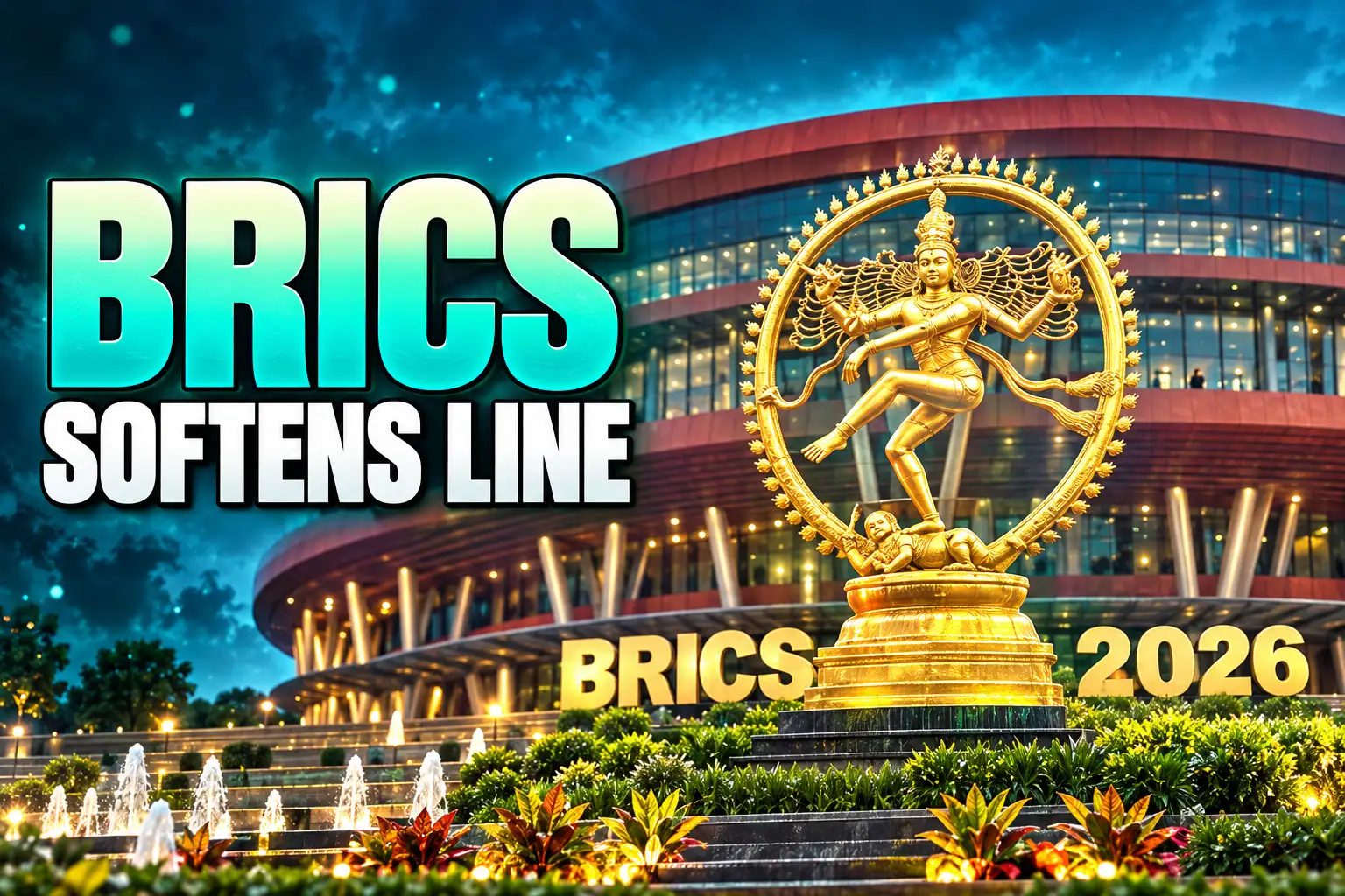 BRICS New Delhi Declaration Iran line softened