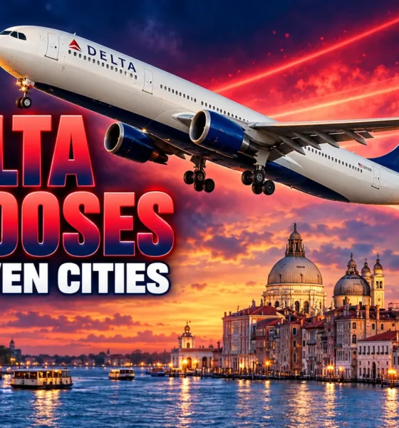 Delta Boston Venice Detroit Athens 2027 nonstop flights