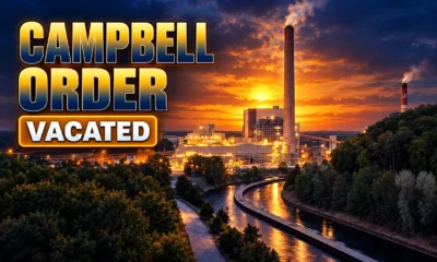 J.H. Campbell coal plant court order vacated Michigan