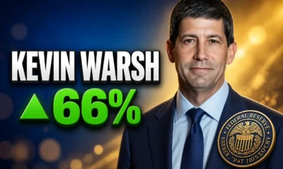 Kevin Warsh Jackson Hole speech September hike odds 66 percent