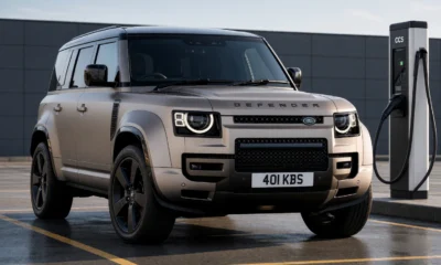 Land Rover Defender electric pause JLR full-size delay