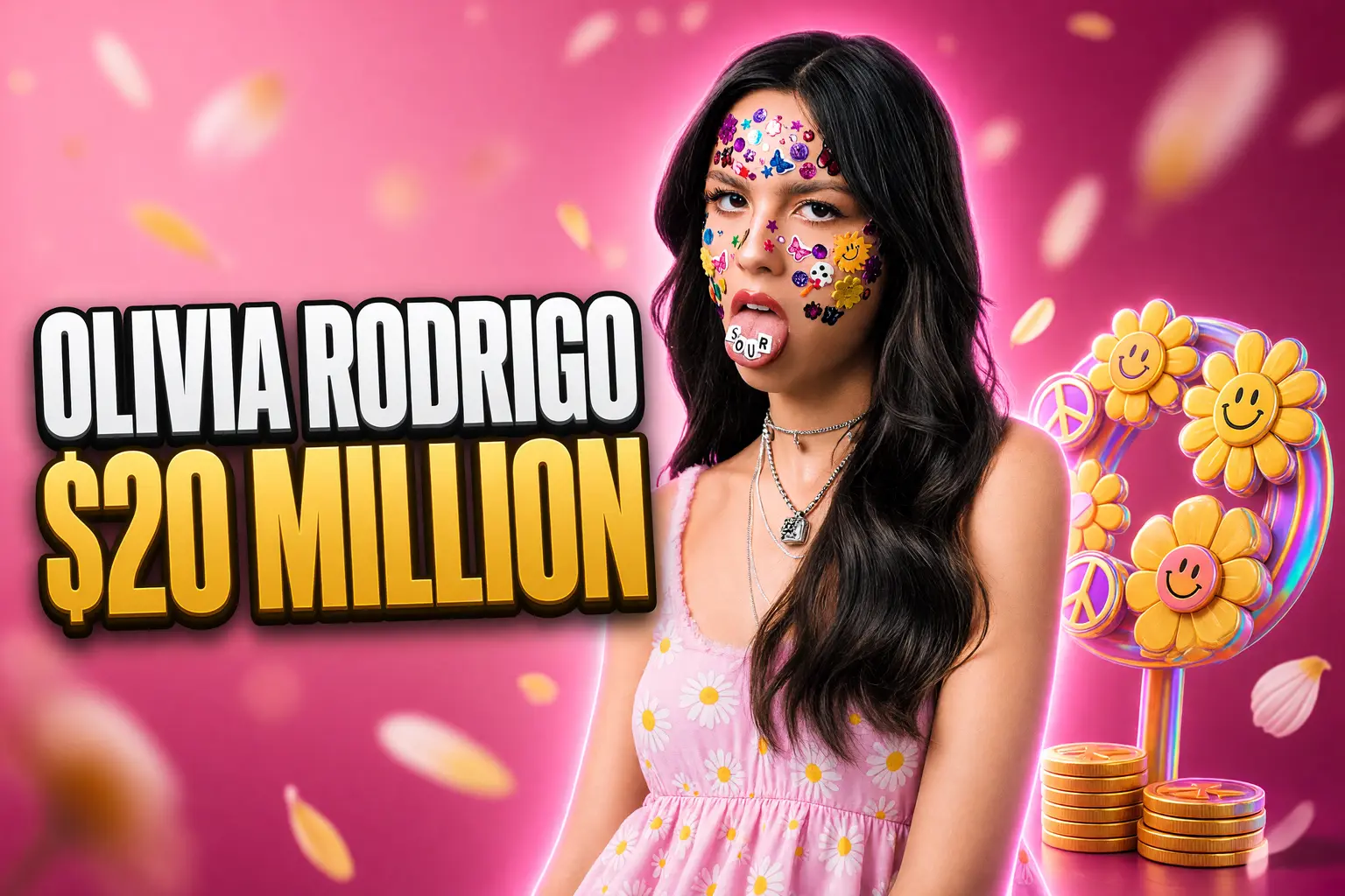 Olivia Rodrigo Daisy Chain Fields $20 million Gates match
