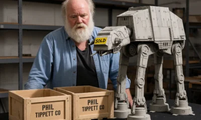 Phil Tippett Star Wars AT-AT workshop fire sale Berkeley