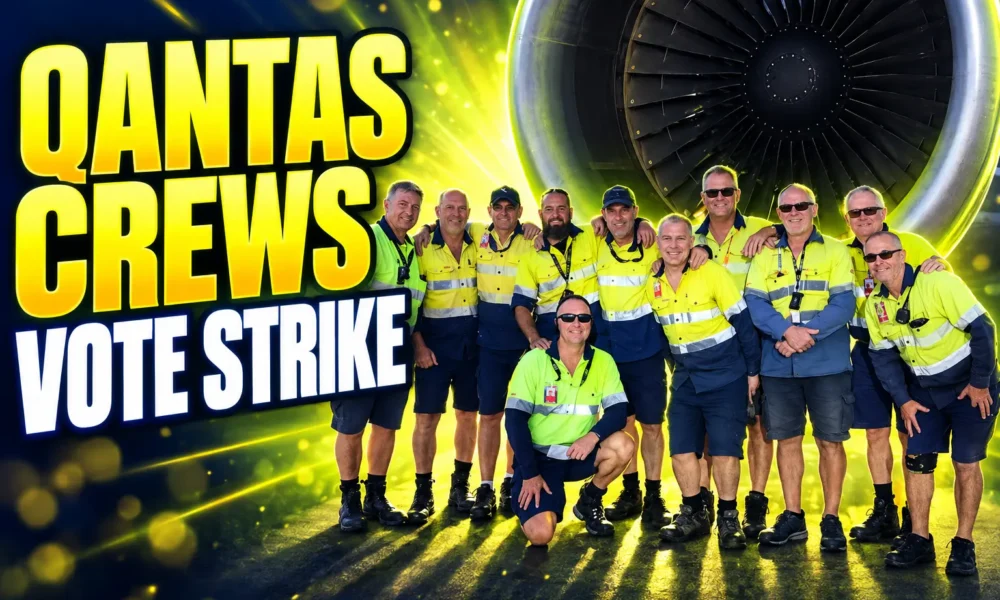 Qantas ground crews vote strike after $90 million fine