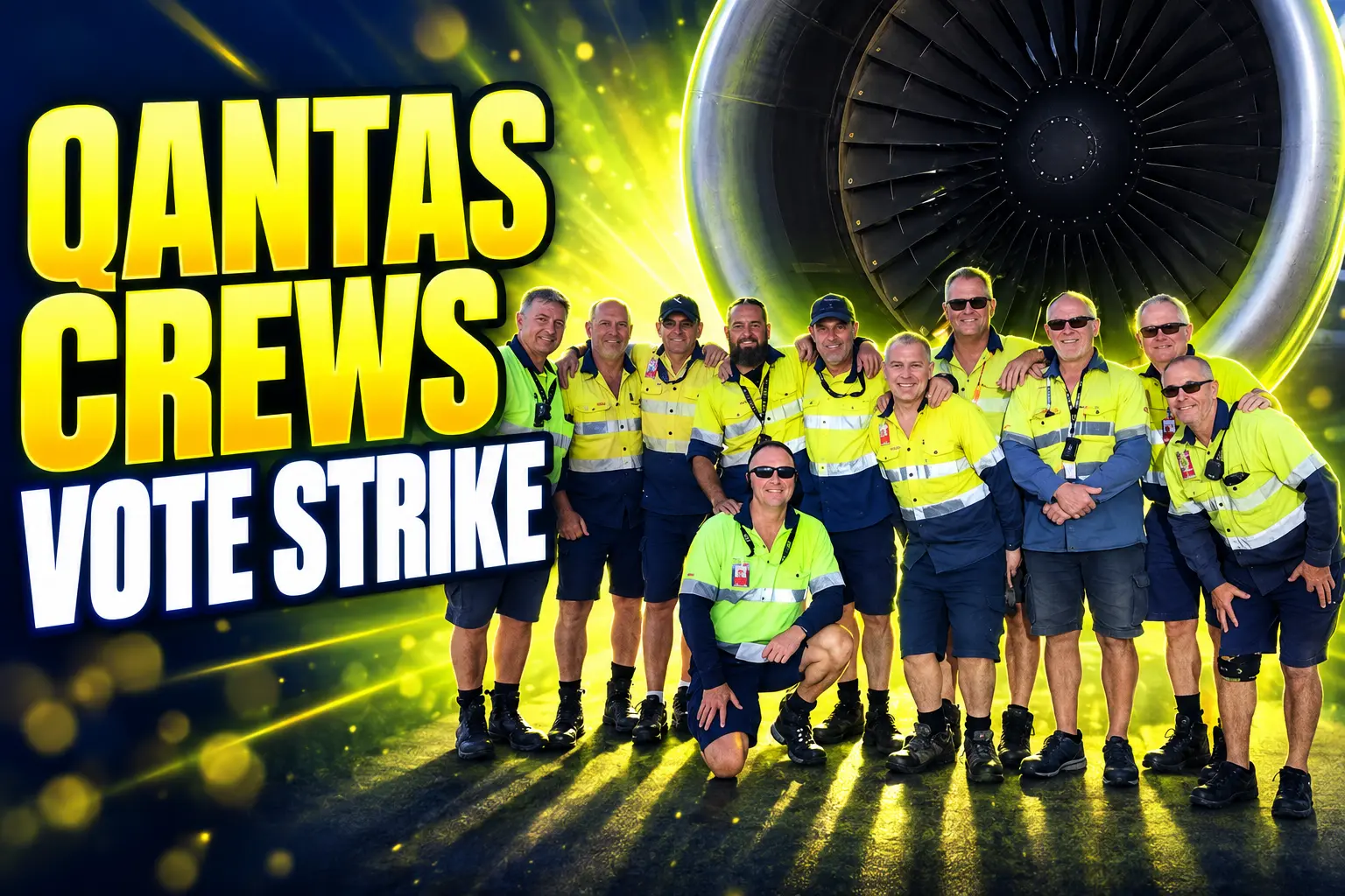 Qantas ground crews vote strike after $90 million fine