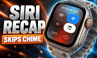 Siri Recap Apple Watch Series 12 no warning chime