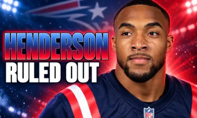 TreVeyon Henderson ruled out Patriots Seattle opener