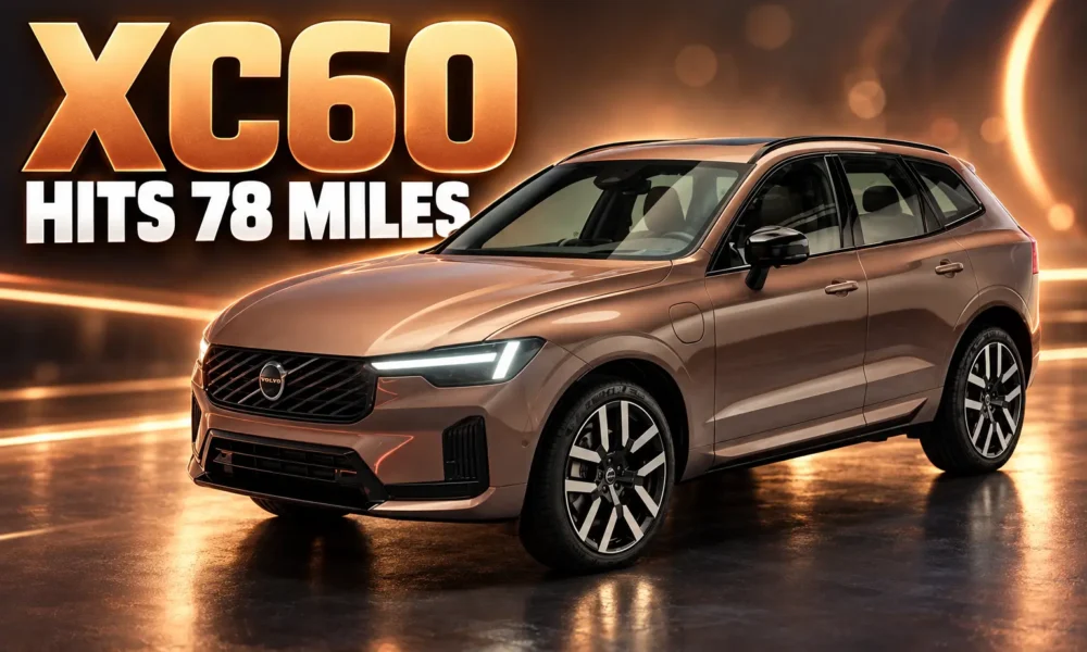 2028 Volvo XC60 T8 long range plug-in hybrid