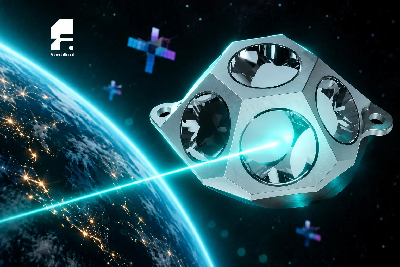 Foundational laser ranging commercial service £8.2m raise