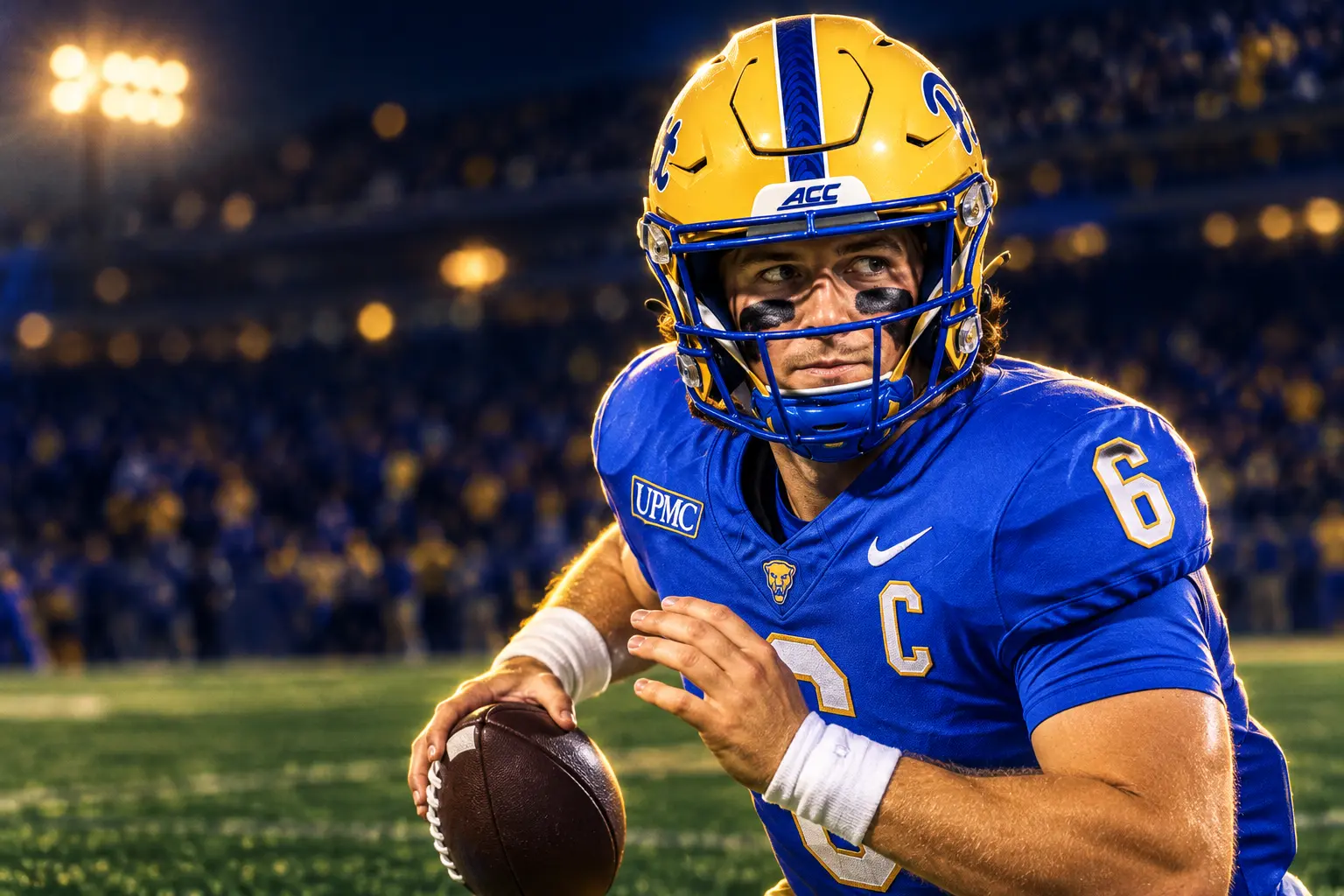 Mason Heintschel Pitt quarterback injury Virginia Tech