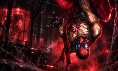Midnight Spider-Man Oscorp hybrid Peter Parker
