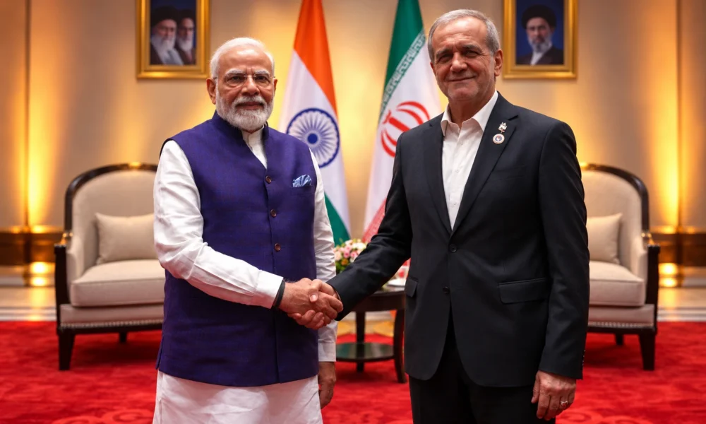 Modi Pezeshkian SCO meeting Hormuz shipping