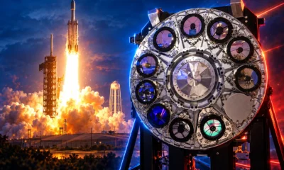 Nancy Grace Roman Space Telescope Falcon Heavy liftoff