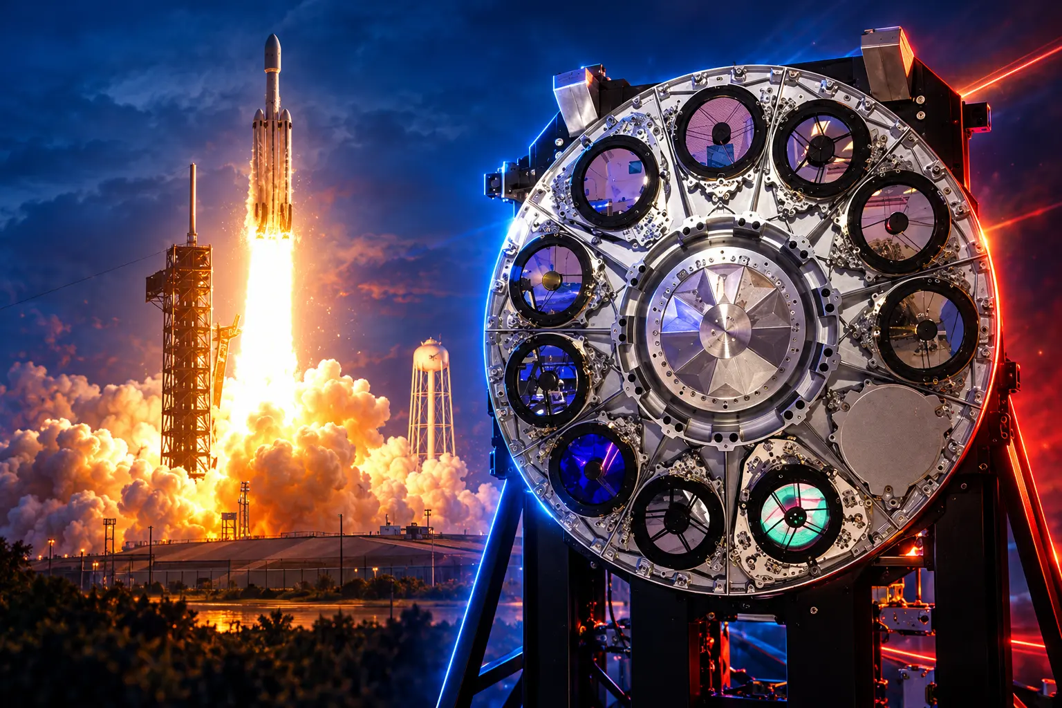 NASA Roman telescope Falcon Heavy launch L2
