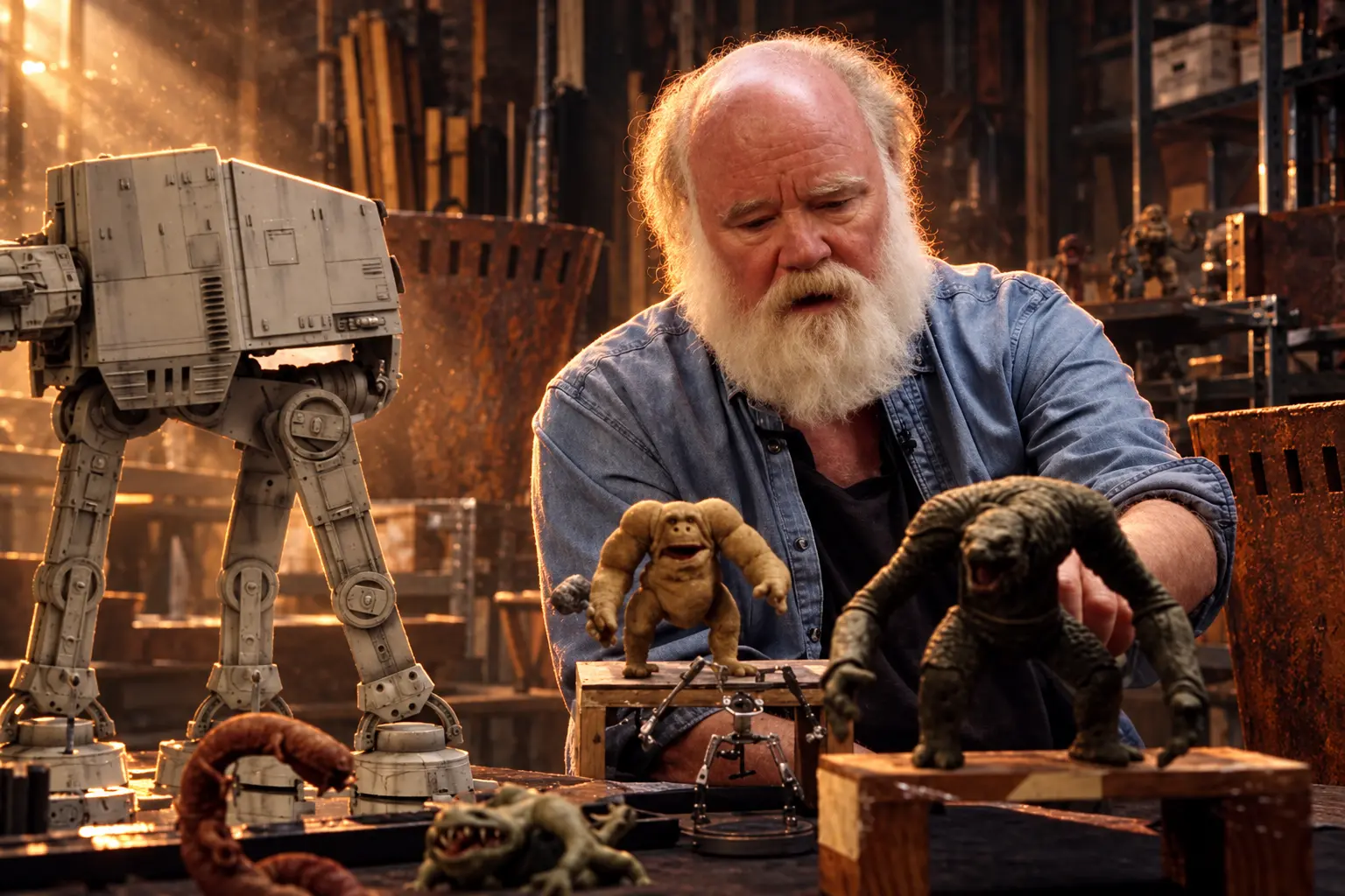 Phil Tippett sells Star Wars AT-AT workshop