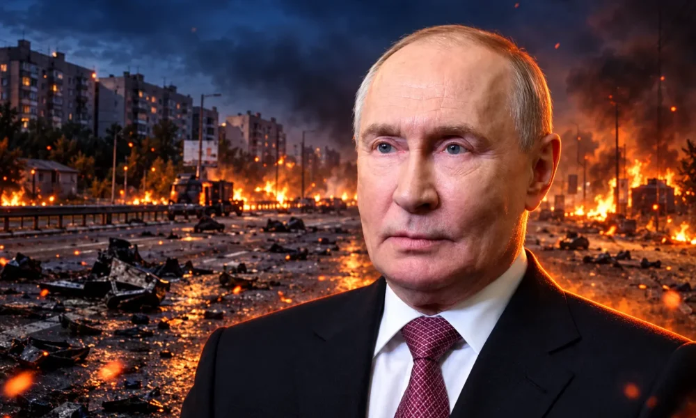 Putin says European troops in Ukraine mean war