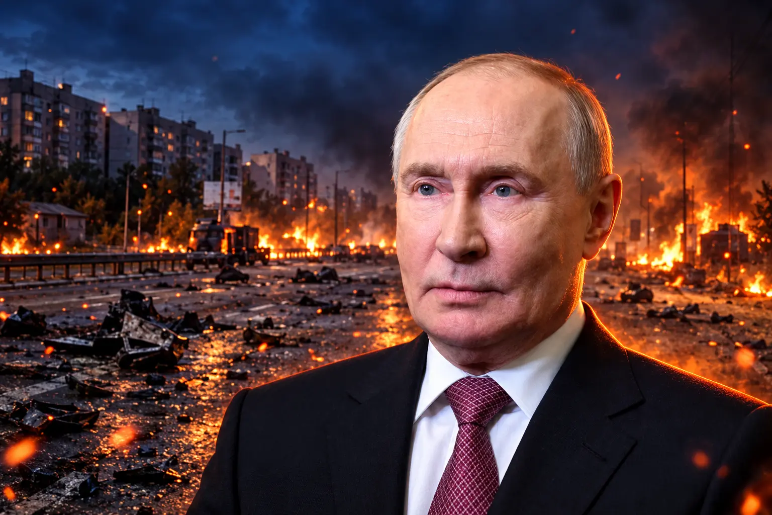 Putin warns European troops in Ukraine mean war