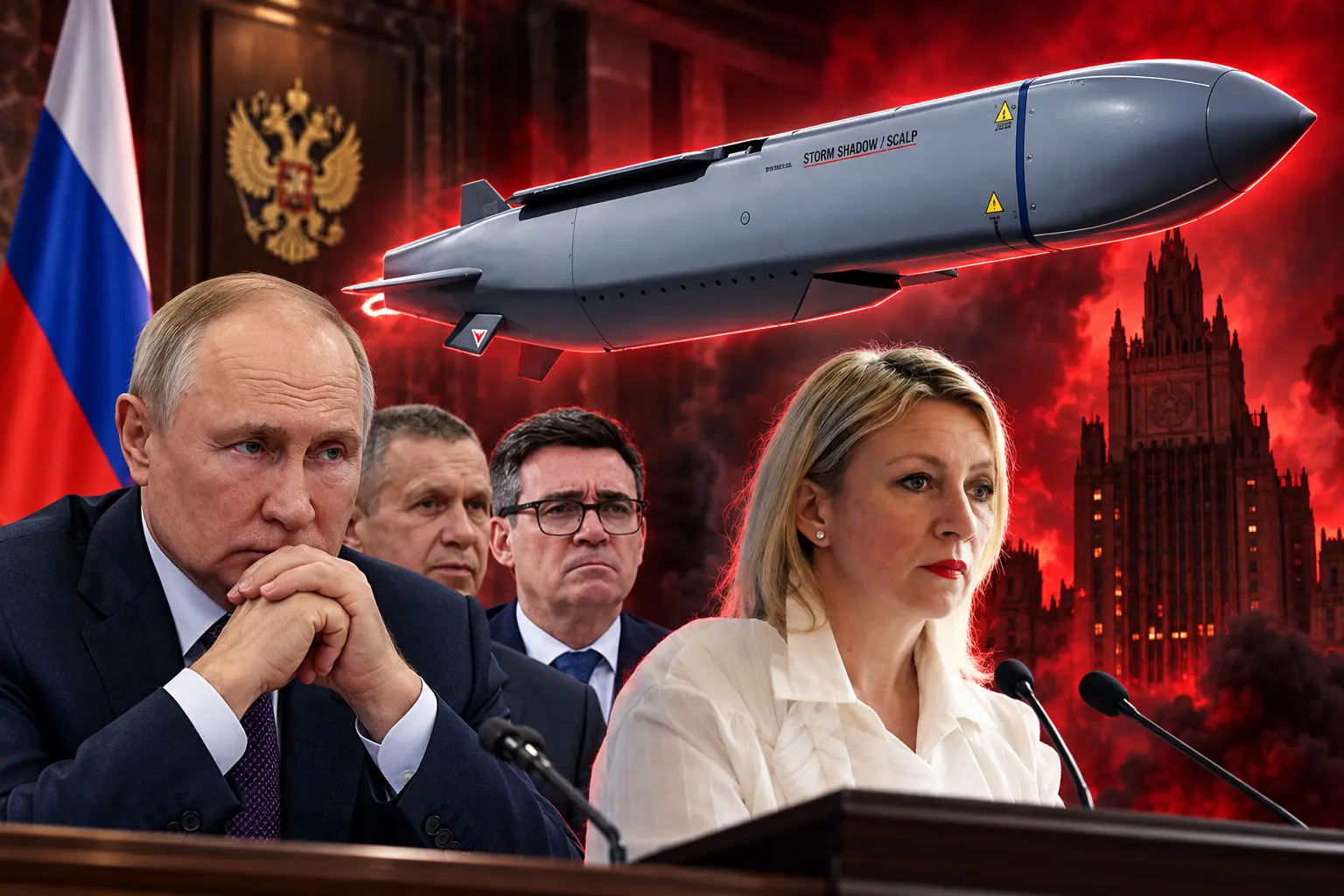 Russia recycles Storm Shadow warning Zakharova