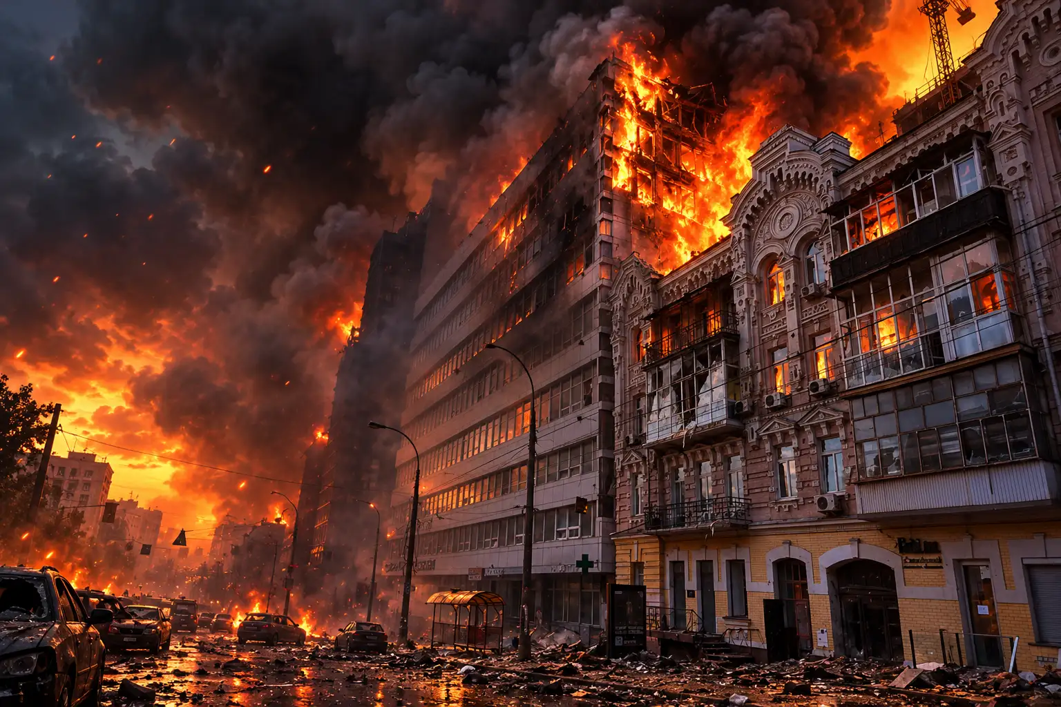 Russia strikes Kyiv data centers internet outage 2026
