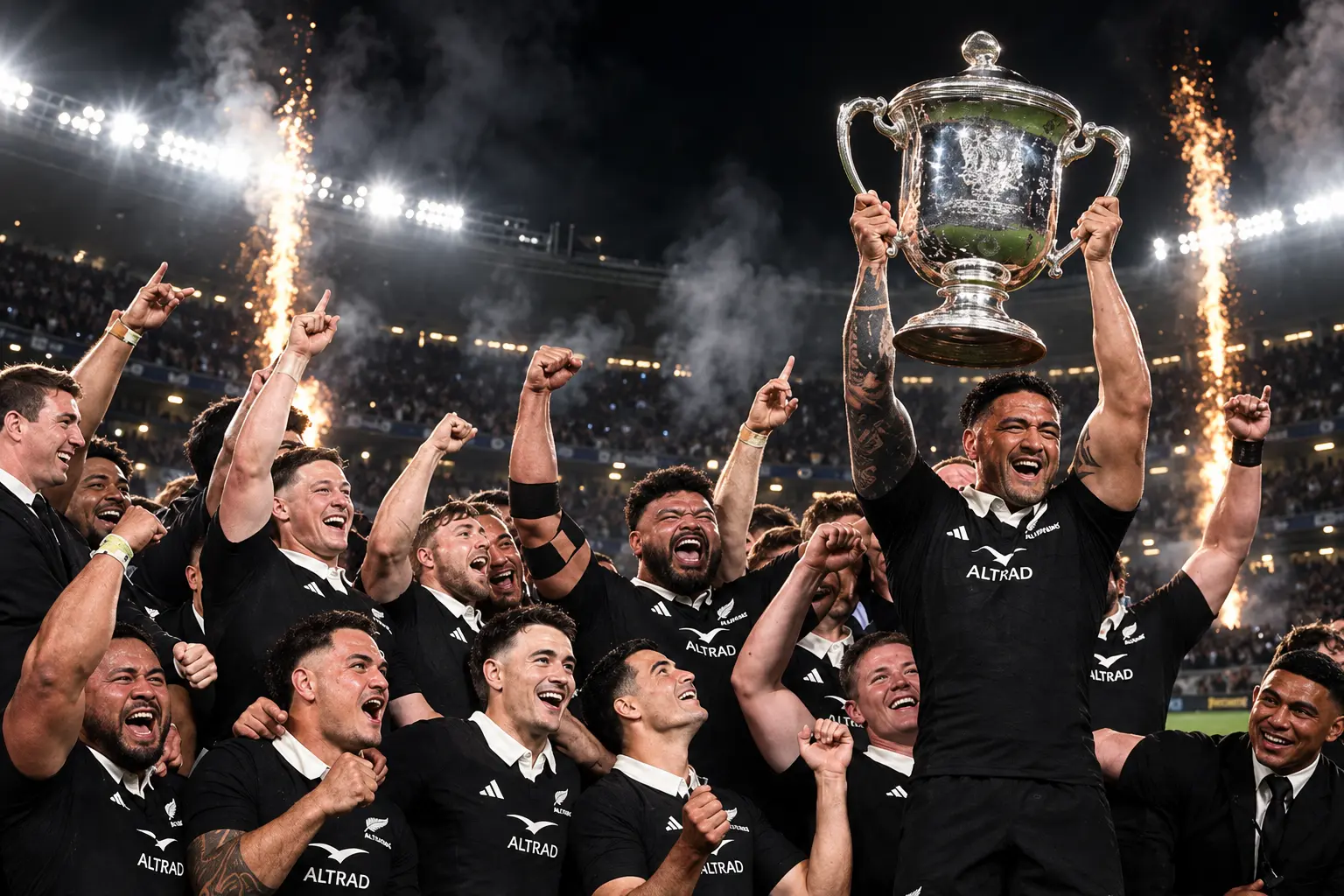 All Blacks Wallabies Bledisloe Cup 50-19 Eden Park
