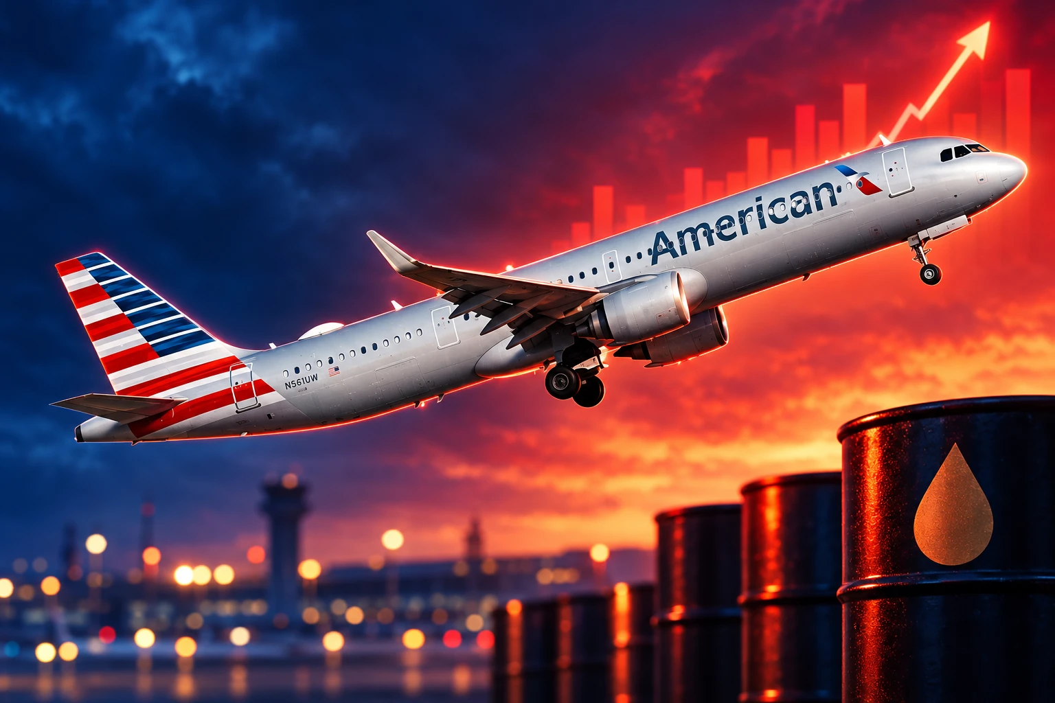 American Airlines slows 2027 growth after fuel shock