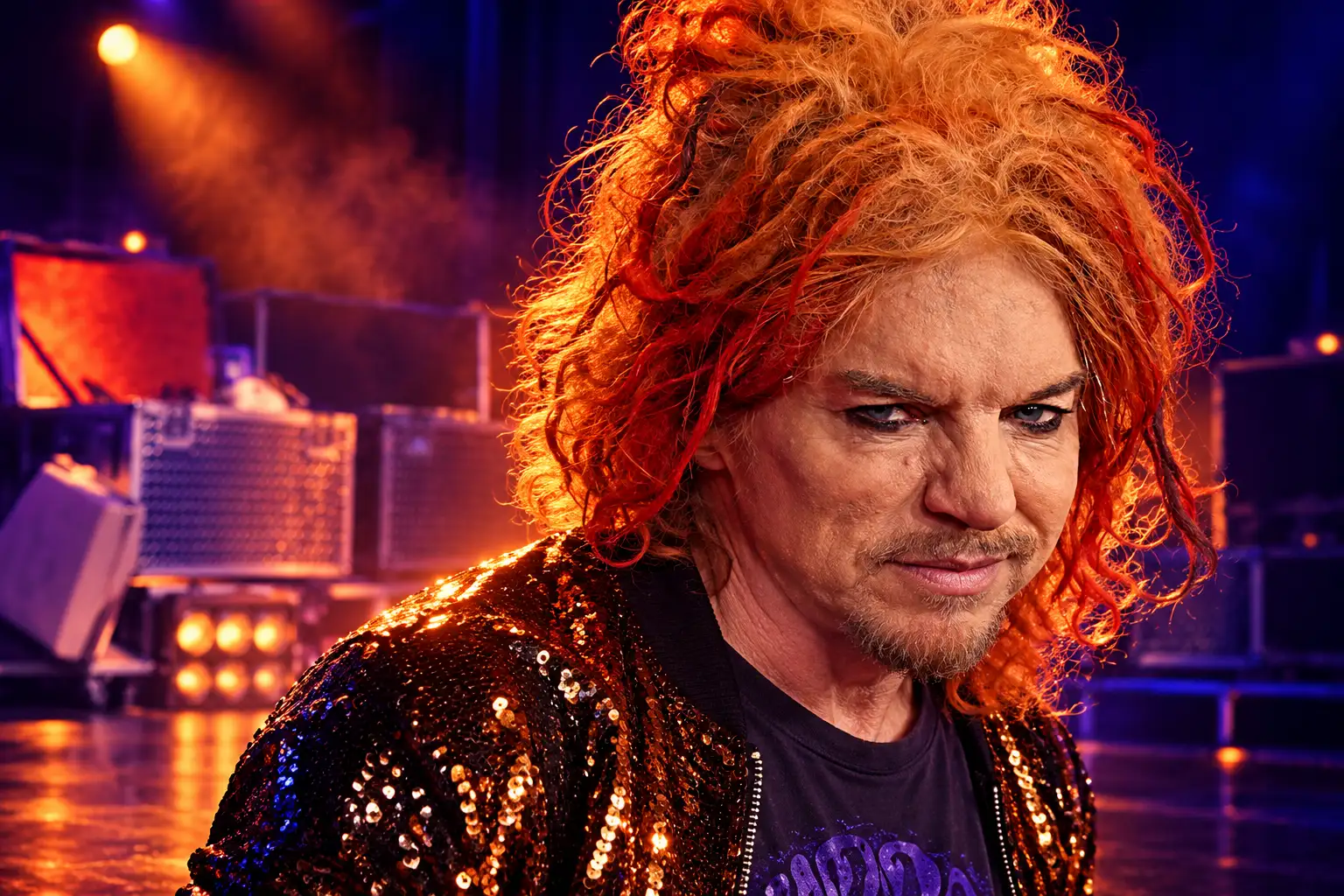 Carrot Top first Luxor show after suicide attempt