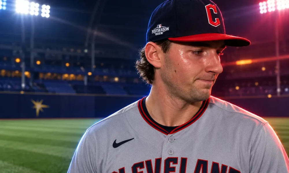 Chase DeLauter Guardians ALCS Game 1 home run
