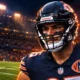 Cole Kmet season-ending knee injury Chicago Bears