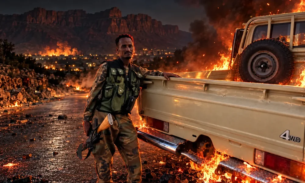 Ethiopian drones strike Eritrean vehicles near Adigrat