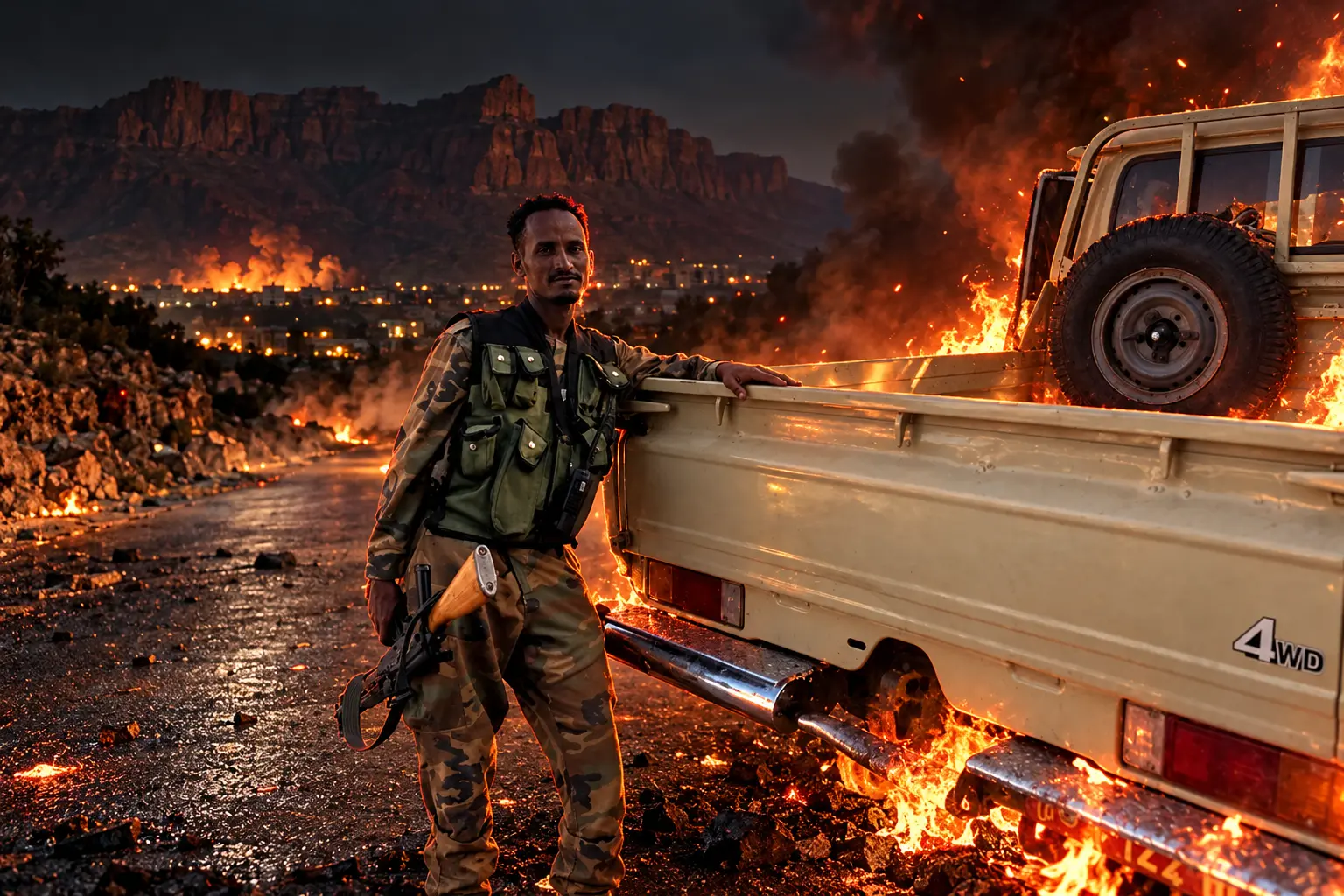 Ethiopian drones strike Eritrean vehicles near Adigrat