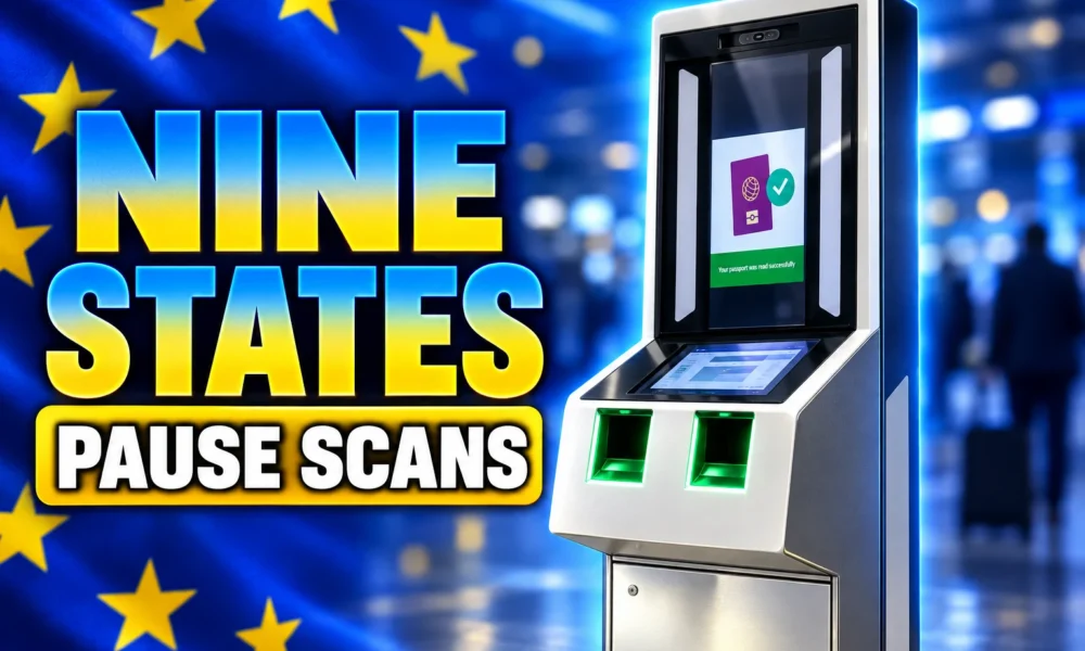 EU EES border checks delayed in nine countries