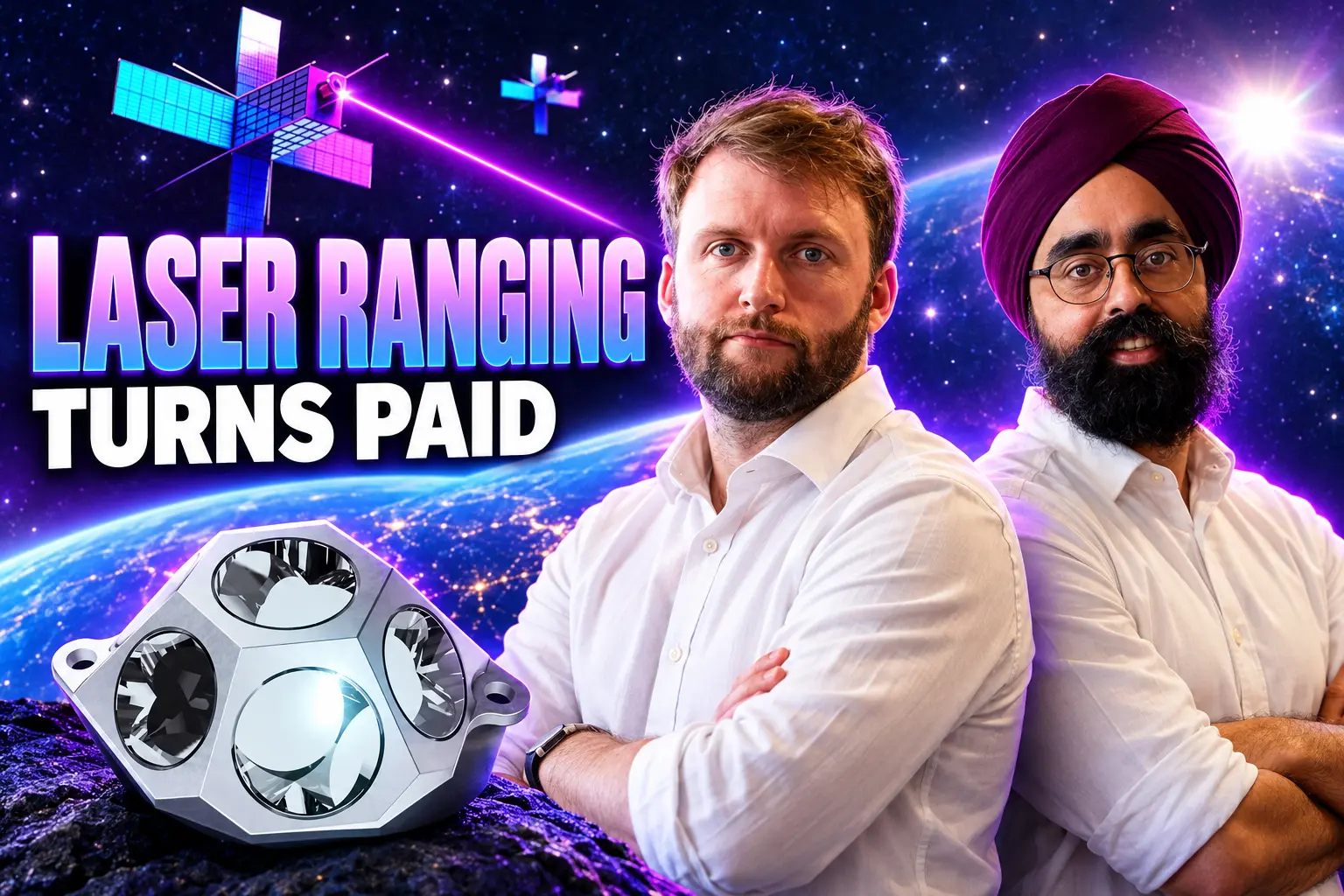 Foundational laser ranging commercial service £8.2m raise