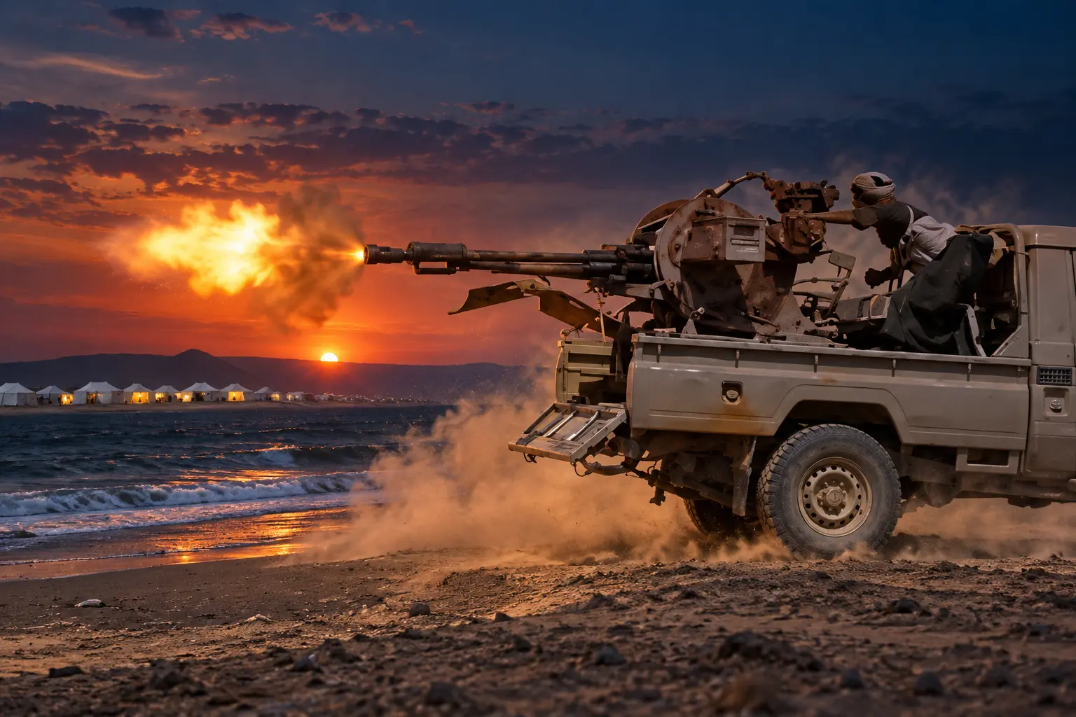 Houthis take Mokha and Perim strait