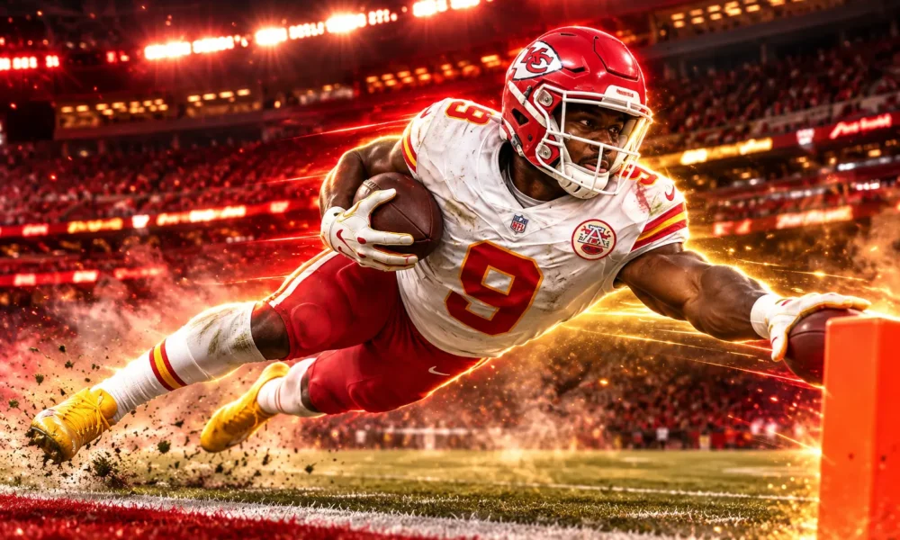 Kenneth Walker III two scores Chiefs 4-0 Raiders
