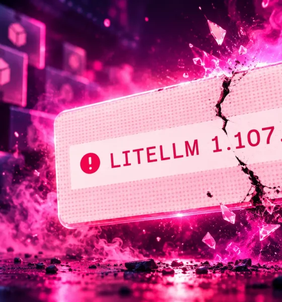 LiteLLM 1.107.0 PyPI Docker credential stealer attack