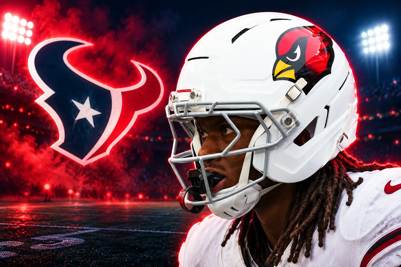 Marvin Harrison Jr Texans trade Cardinals physical