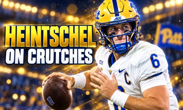 Mason Heintschel Pitt quarterback injury Virginia Tech
