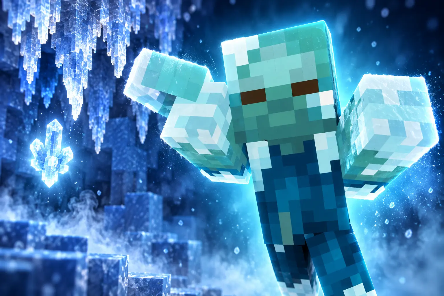Minecraft 26.4 Snapshot 3 adds ice caves
